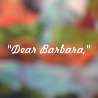 dear barbara image, link to testimonials, customer comments page
